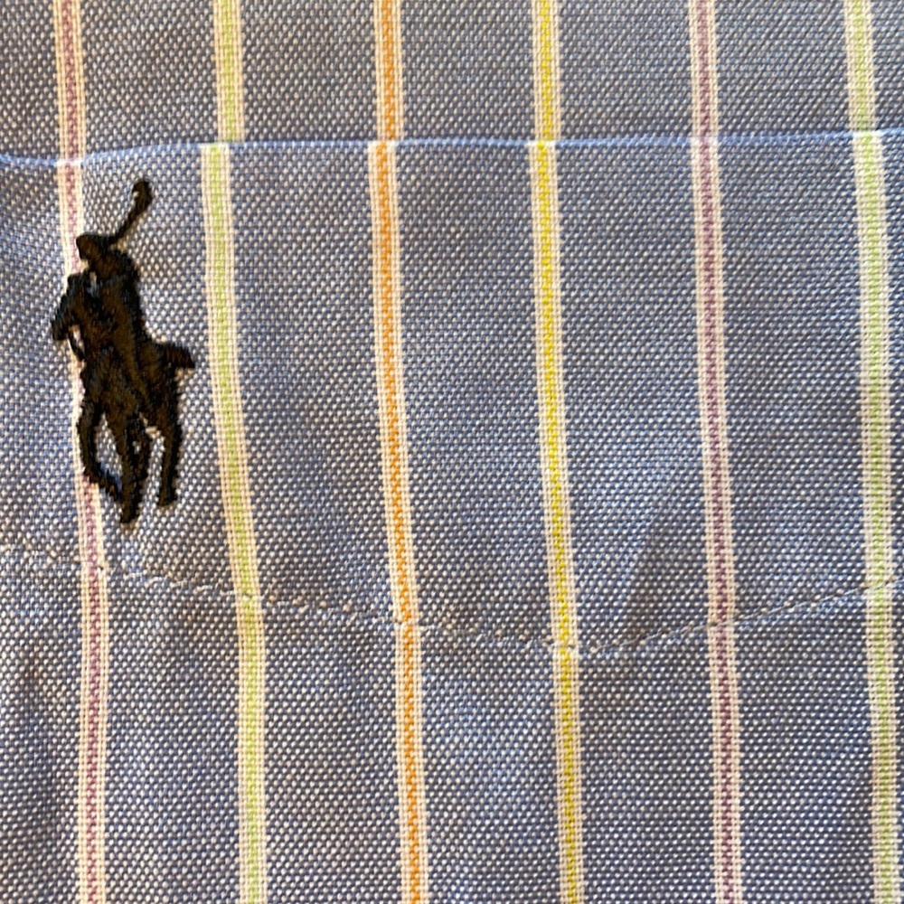 Striped Polo Button Down